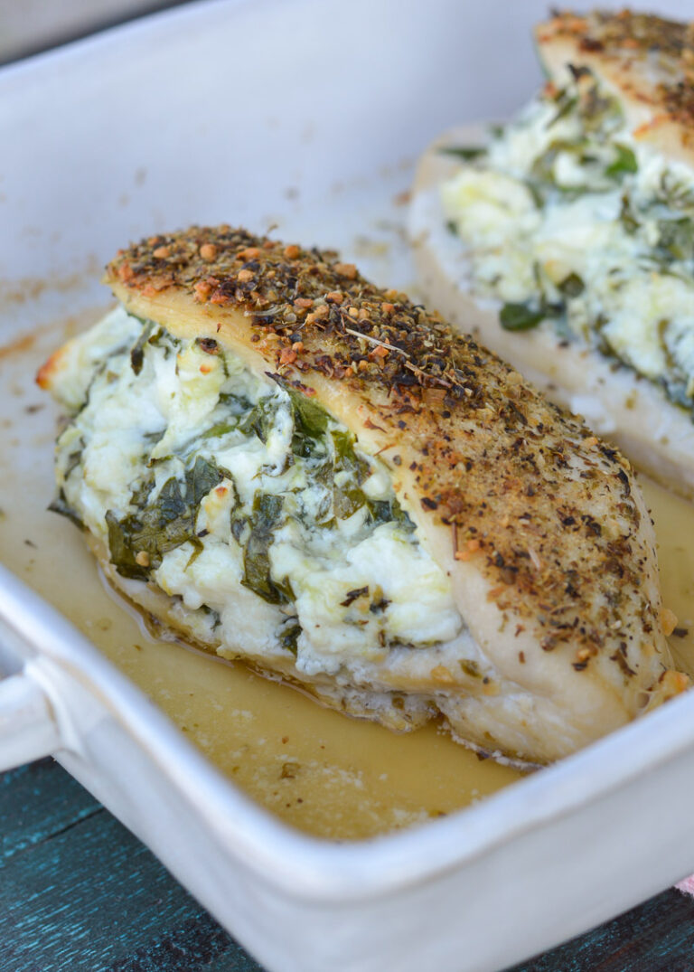 SPINACH STUFFED CHICKEN Keto Beginners