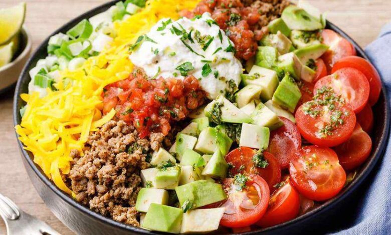 Keto Taco Salad Recipe Keto Beginners